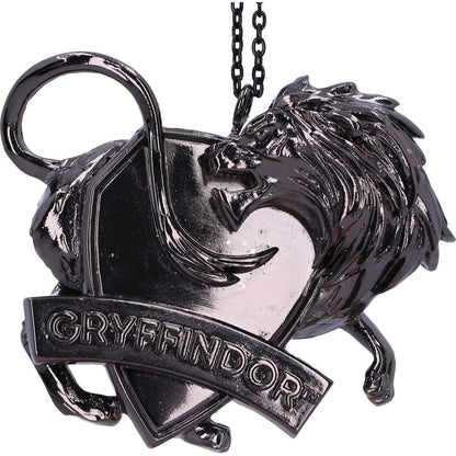 Harry Potter Gryffindor Crest Silver Weighted Hanging Ornament