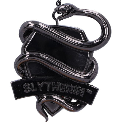 Harry Potter Slytherin Crest Silver Weighted Hanging Ornament 6.3cm