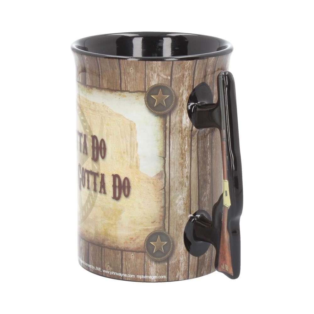 Mug - John Wayne - A Mans Gotta Do 16oz