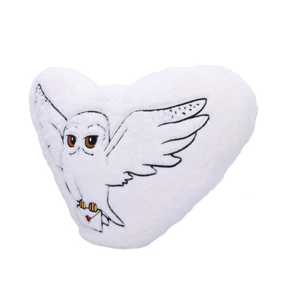 Harry Potter White Fluffy Hedwig Owl Cushion