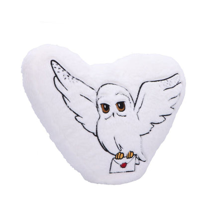 Harry Potter White Fluffy Hedwig Owl Cushion