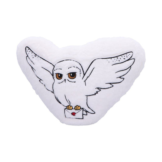 Harry Potter White Fluffy Hedwig Owl Cushion