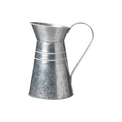 Silver Striped Jug - Pink