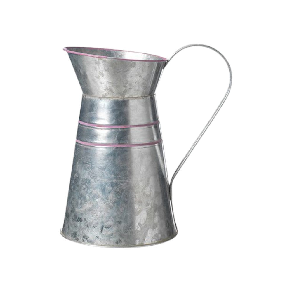 Silver Striped Jug - Wisteria