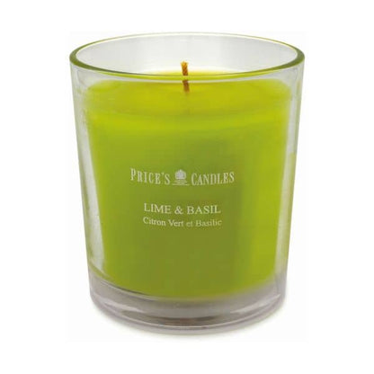 Lime & Basil Scented Jar Candle