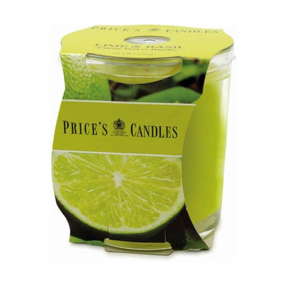 Lime & Basil Scented Jar Candle