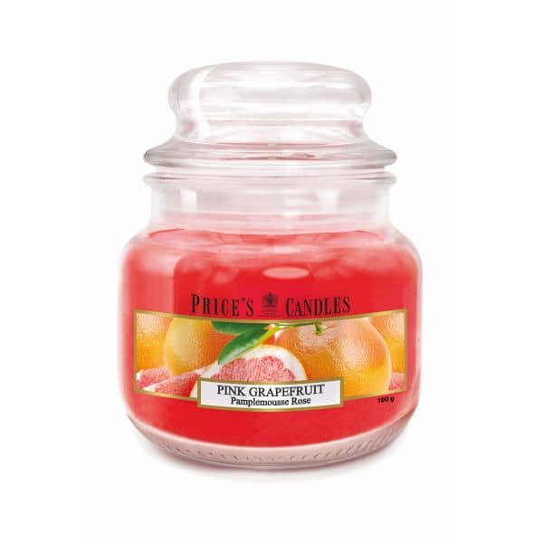 Small Jar Candle - Pink Grapefruit