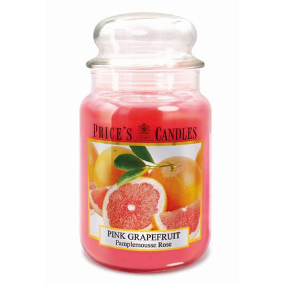 Large Jar Candle - Pink Grapefruit