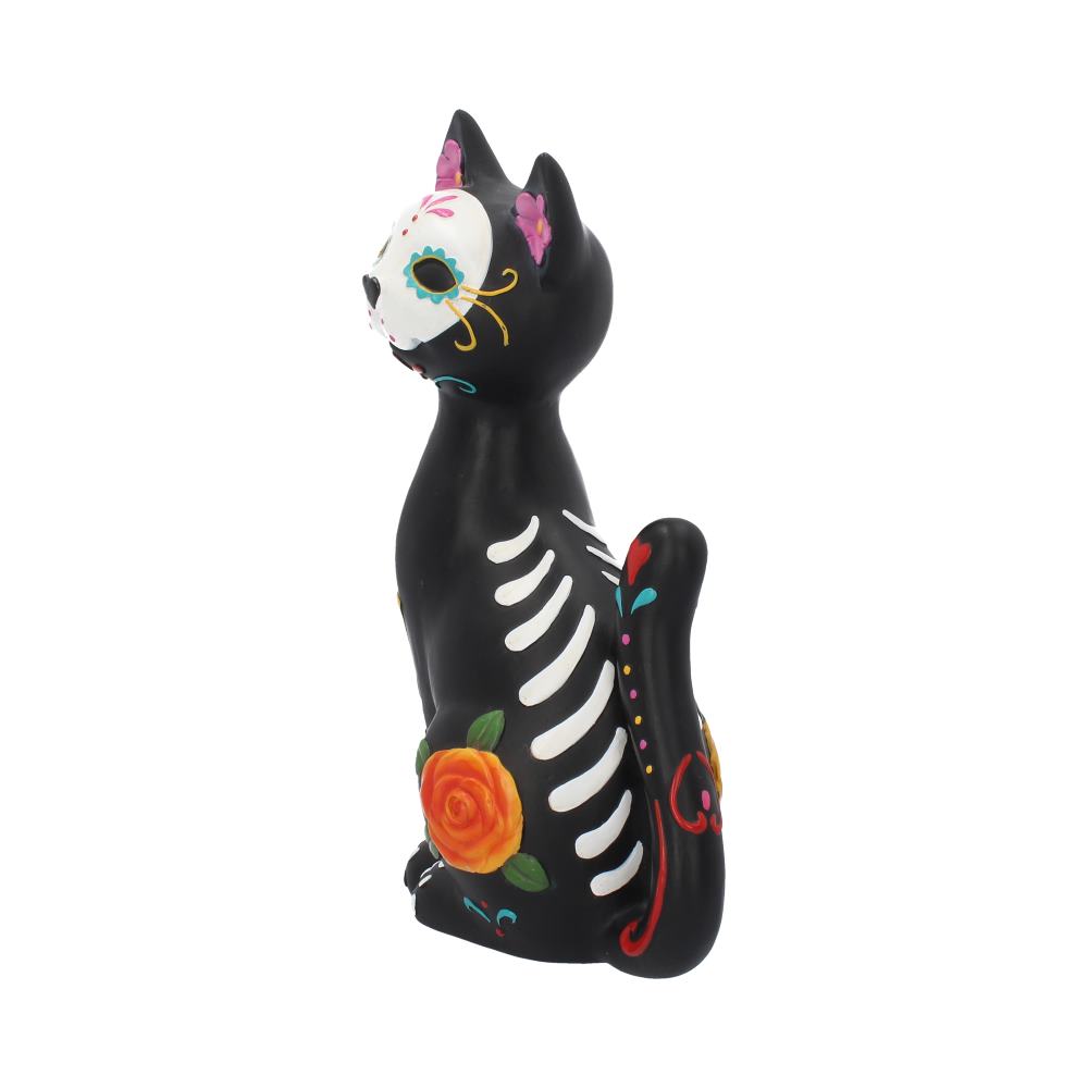 Sugar Kitty Figurine Day of the Dead Cat Ornament