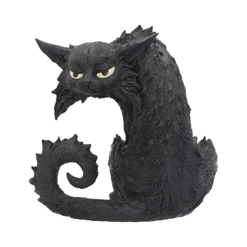 Large Black Cat Witches Familiar Figure Salem