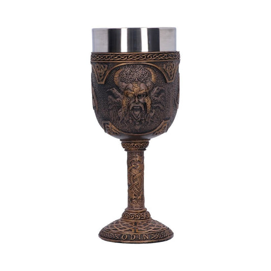 Odin Norse God of Wisdom and War Goblet
