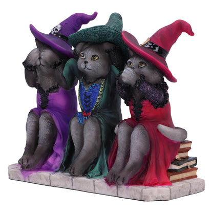 Three Wise Witchy Kittys Ornament