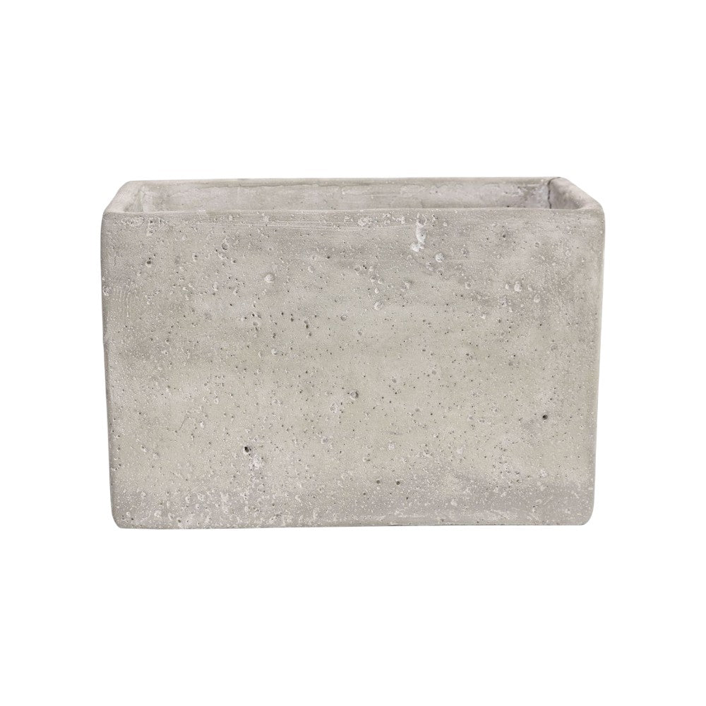Tank Cement Plant Pot - 16cm