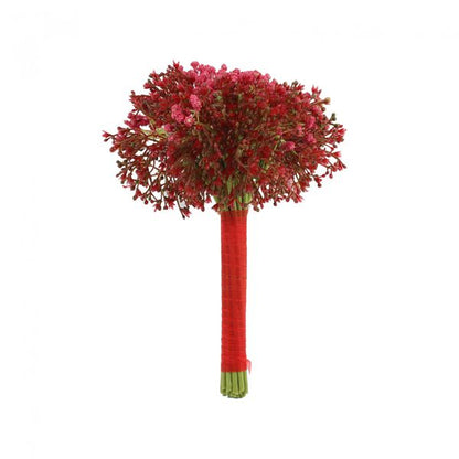 Artificial Gypsophila Bouquet Red