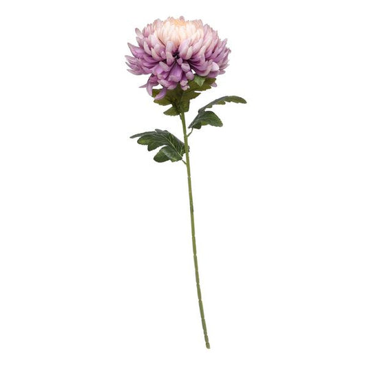 Artificial Chrysanthemum Lavender 73cm