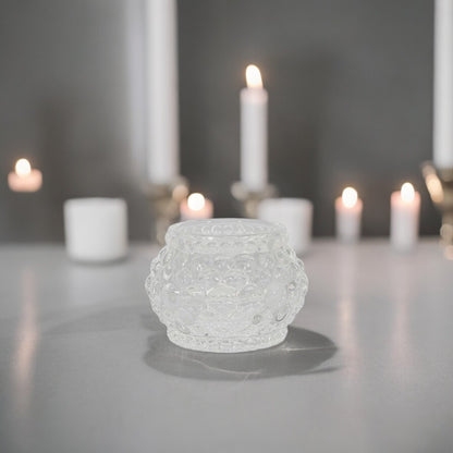 Clear Glass Votive 5cm