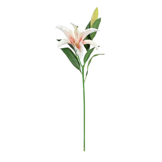 Artificial Silk Real Touch Lily Stem - Pink