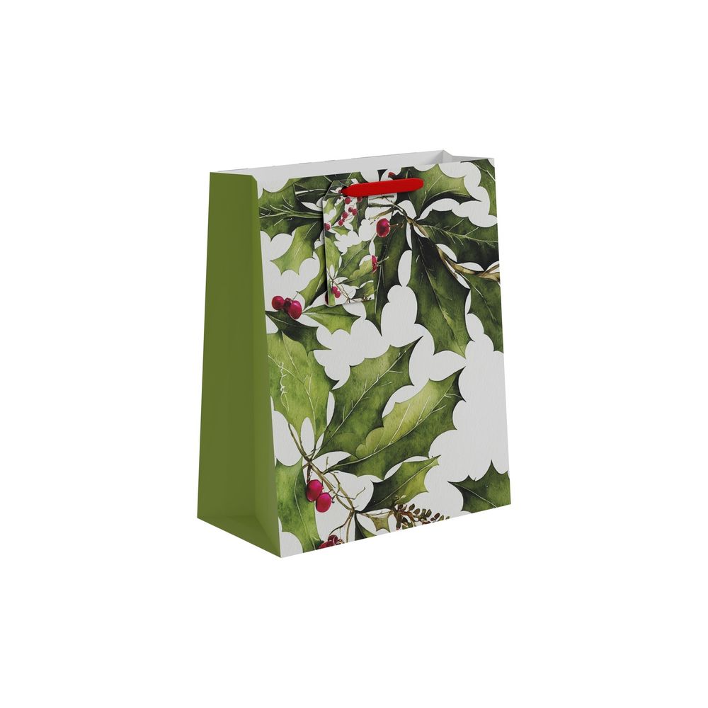 Large Holly Gift Bag