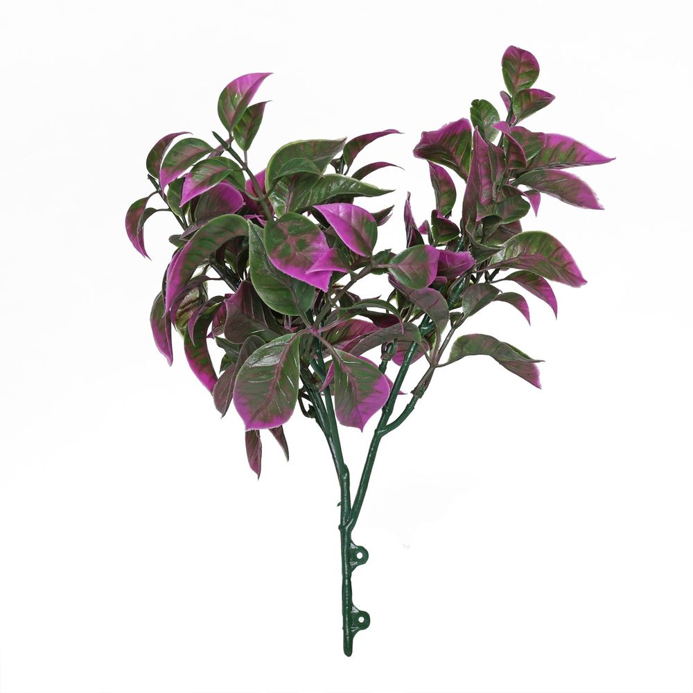 UV Indoor, Outdoor Artificial Pointy Bush 25cm