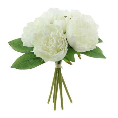 Arundel Peony Bouquet - Ivory