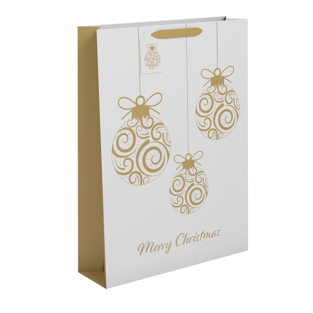 Extra Large Christmas Baubles Gift Bag