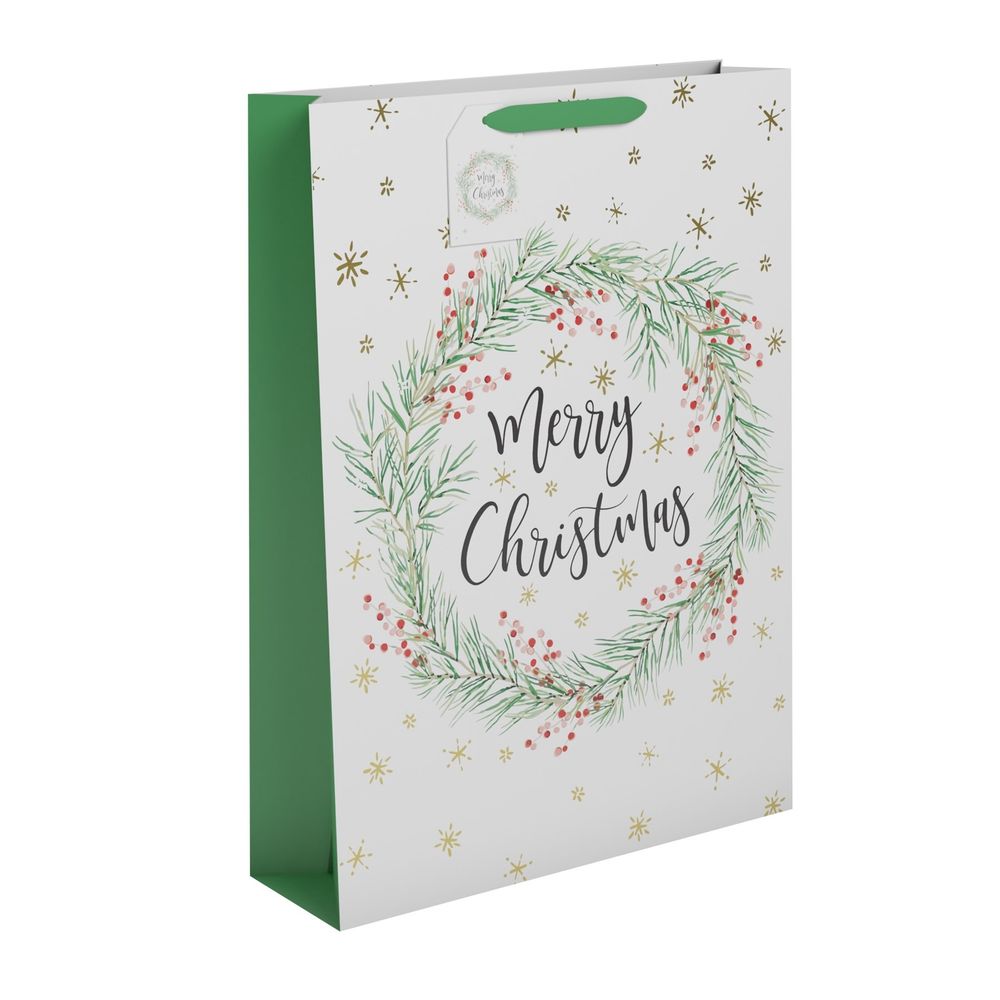 Extra Large Merry Christmas Gift Bag