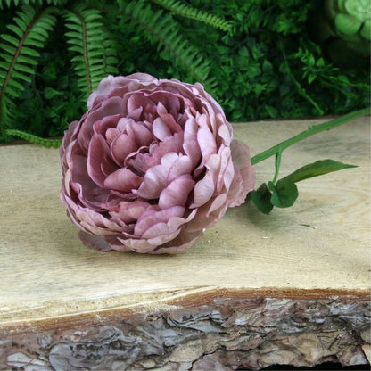 Single Peony Mauve - 62cm