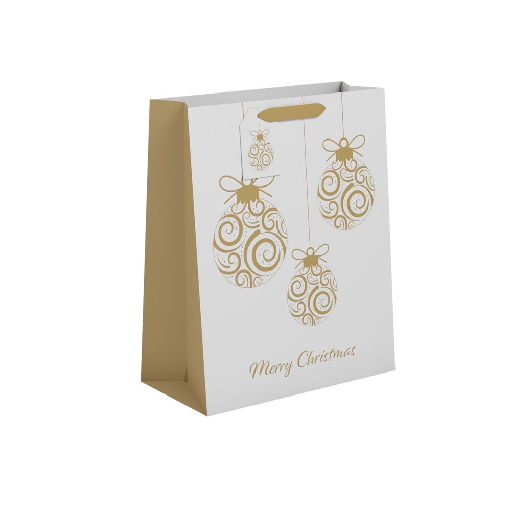 Large Christmas Baubles Gift Bag