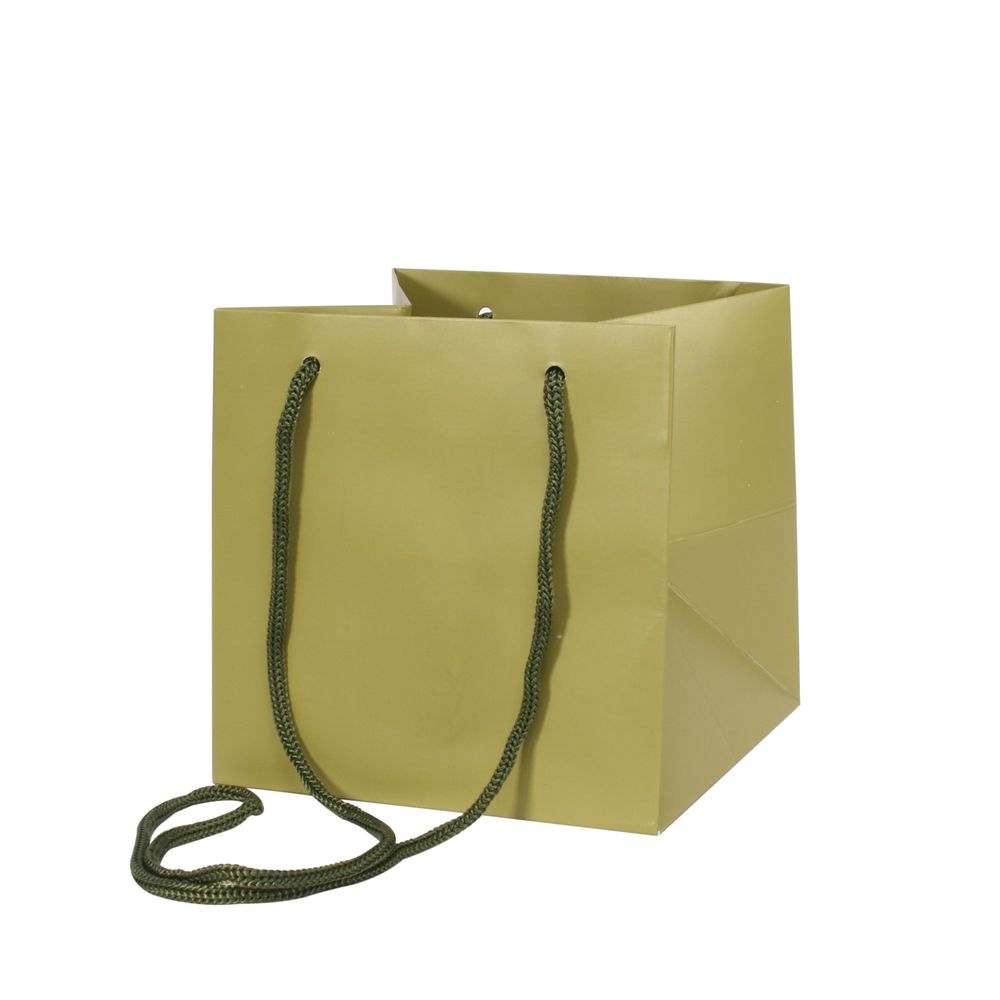 Sage Green Hand Tie Gift Bag