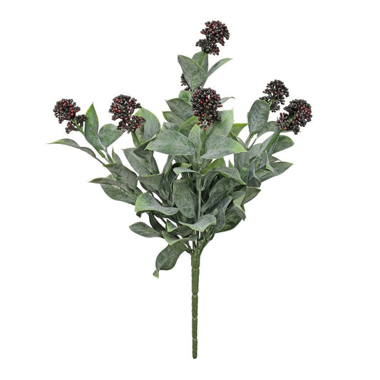UV Indoor, Outdoor Artificial Everlast Ripe Berry Plant 33cm