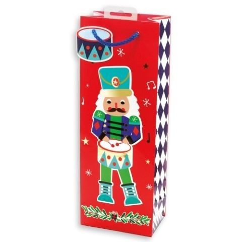 Nutcracker Bottle Gift Bag