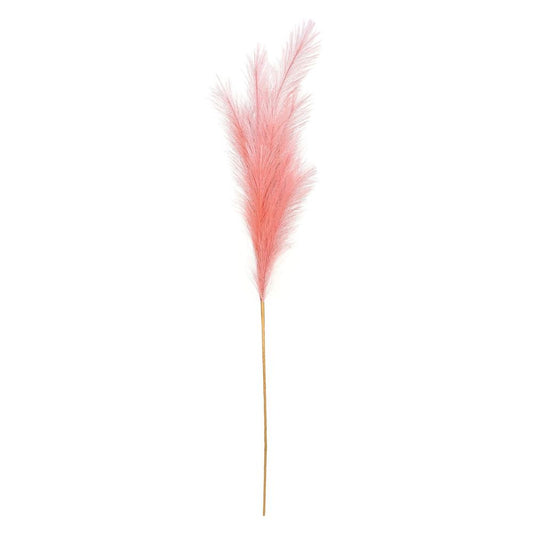 Blush Pink Artificial Luxury Pampas Stem