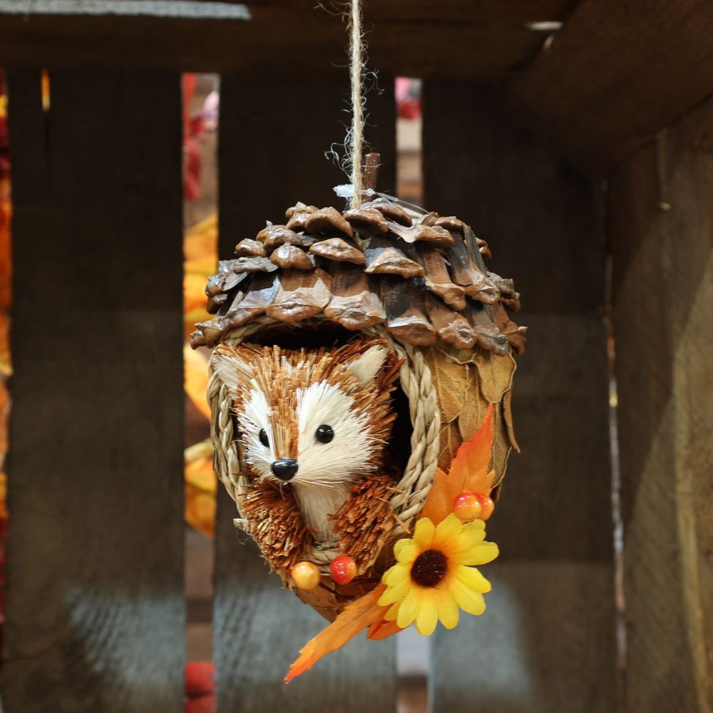 Autumnal Hanging Fox Decoration