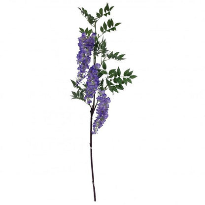 Artificial Wisteria Branch - Violet