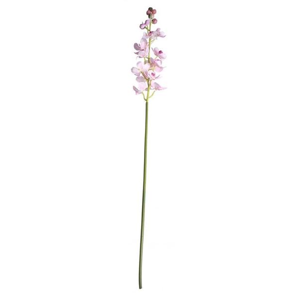 Blush Pink Artificial Silk Dainty Orchid Stem 80 cm