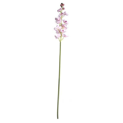 Blush Pink Artificial Silk Dainty Orchid Stem 80 cm