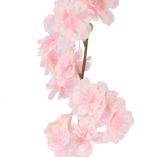 Artificial Silk Blossom Garland - Pink