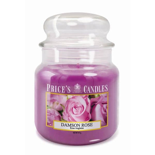 Medium Jar Candle - Damson Rose