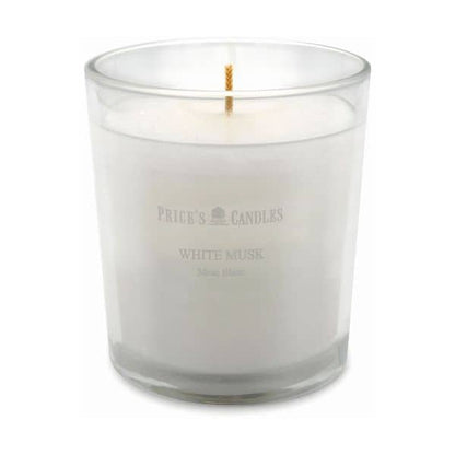 White Musk Scented Jar Candle