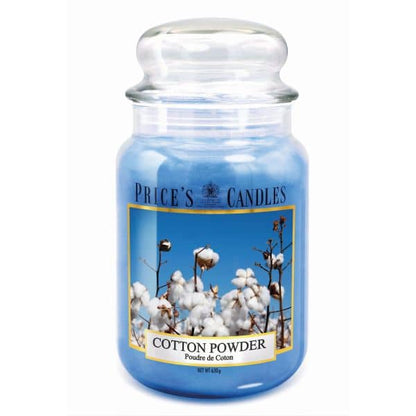 Large Jar Candle - Cotton Powder