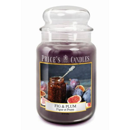 Large Jar Candle -  Fig and Plum