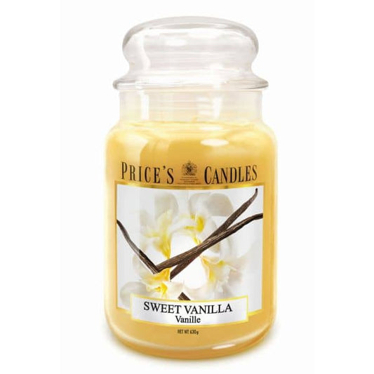 Large Jar Candle - Sweet Vanilla