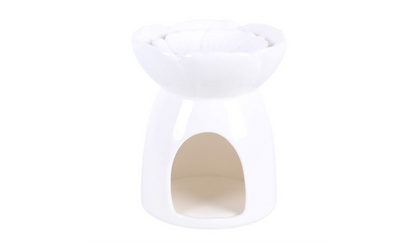 White Peony Oil Burner and Wax Warmer