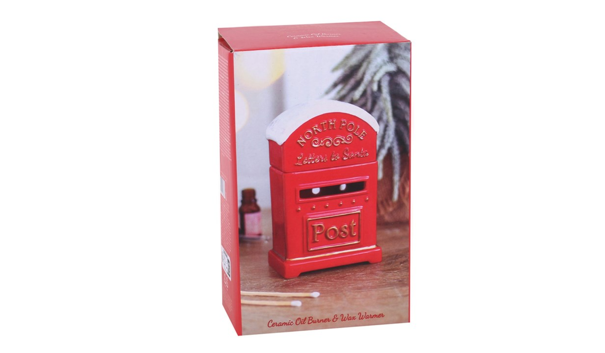 Letters to Santa Christmas Post Box Oil Burner