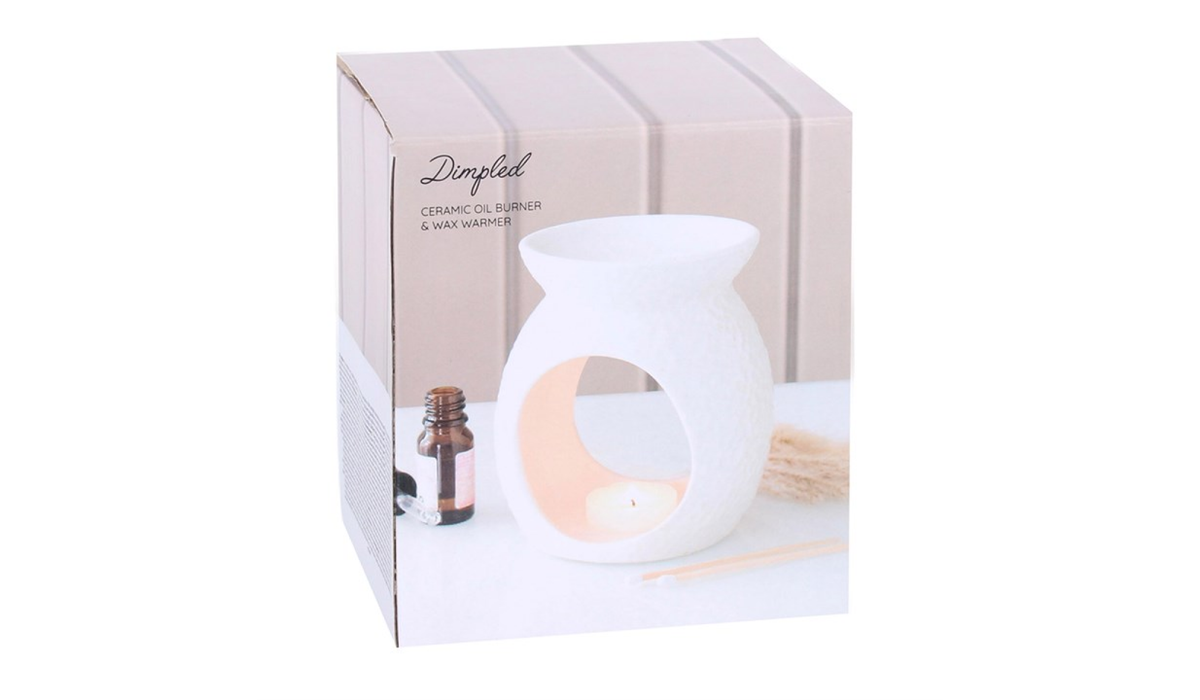 Dimpled Oil Burner and Wax Warmer