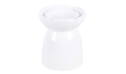 White Peony Oil Burner and Wax Warmer