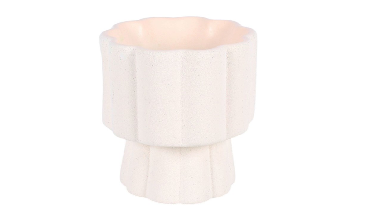 Scalloped Pedestal Oil Burner