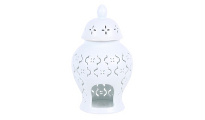 Moroccan Lantern Cut Out Oil Burner and Wax Warmer