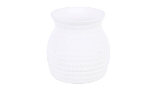 Woven Basket Effect Oil Burner and Wax Warmer