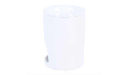 White Moon Phase Cut Out Oil Burner and Wax Warmer